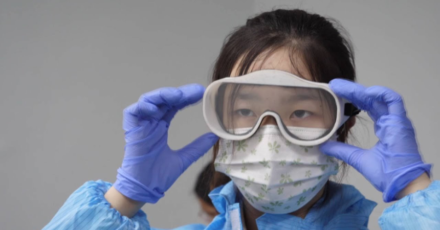 3d printed Goggles from State Key Lab of CAD&CG of Zhejiang University